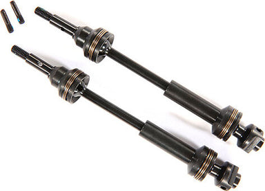 Driveshafts, front, steel-spline constant-velocity (complete assembly) (2)