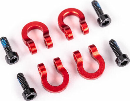Bumper D-Rings Alum Red