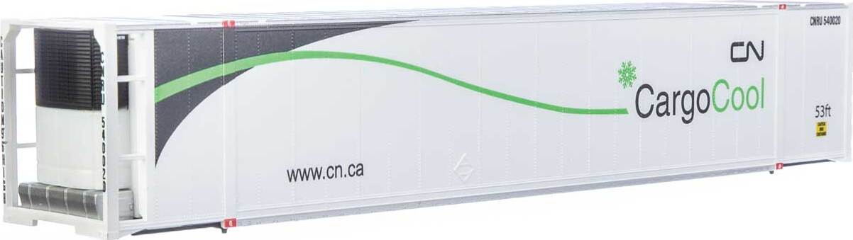 53' Reefer Container - Ready to Run - Canadian National