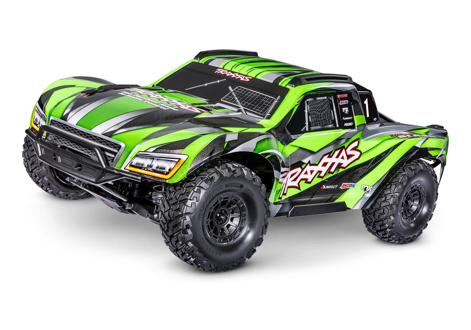 102076-4-GRN Maxx Slash 6s Short Course Truck GREEN 1/8