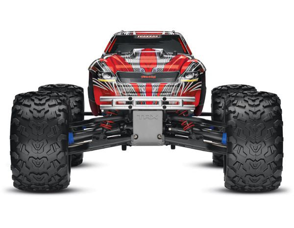 49077-3 Red T-Maxx® 3.3: 1/10 Scale Nitro-PoweRed 4WD Maxx® Monster Truck with TQi™