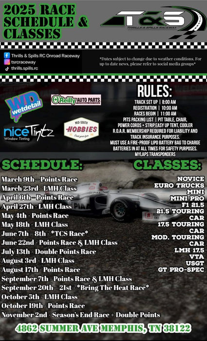 Thrills & Spills RC Onroad Racing