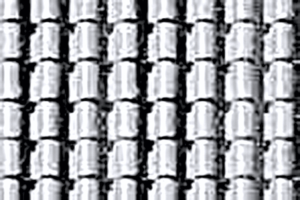 Patterned Plastic Sheet 2-Pack -- Spanish Tile 7-1/2 x 12" 19.1 x 30.5cm