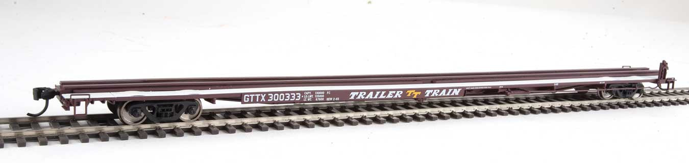 910-5516 85' General American G85 Flatcar - Ready to Run