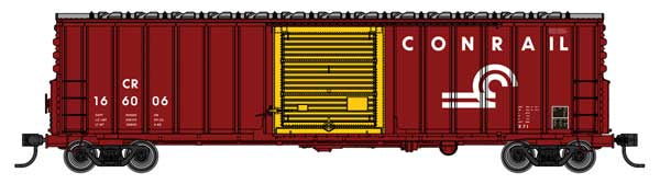 910-46037 50' ACF Exterior Post Dreadnaught End Plate B Boxcar - Ready to Run