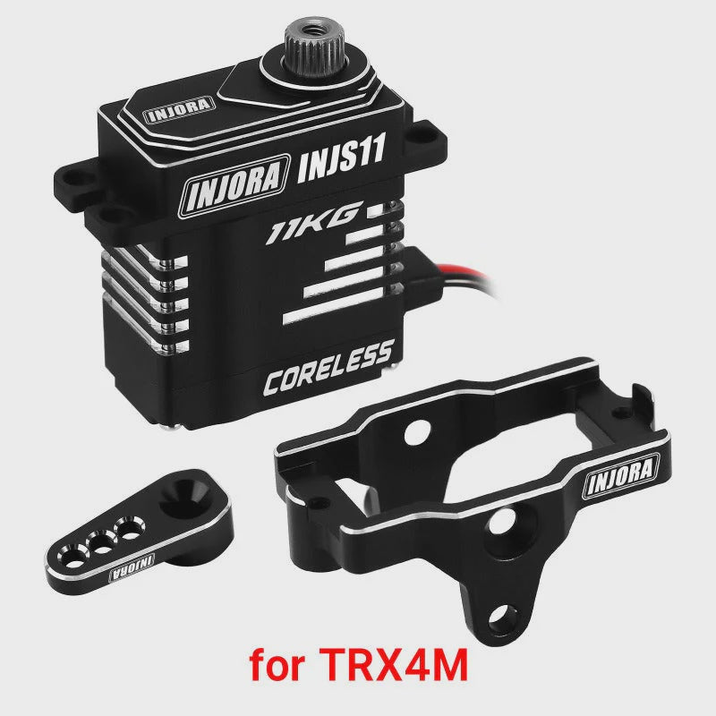 INJS11-4MBK 11KG Coreless High Torque Micro Servo for 1/18 TRX4M (INJS11)
