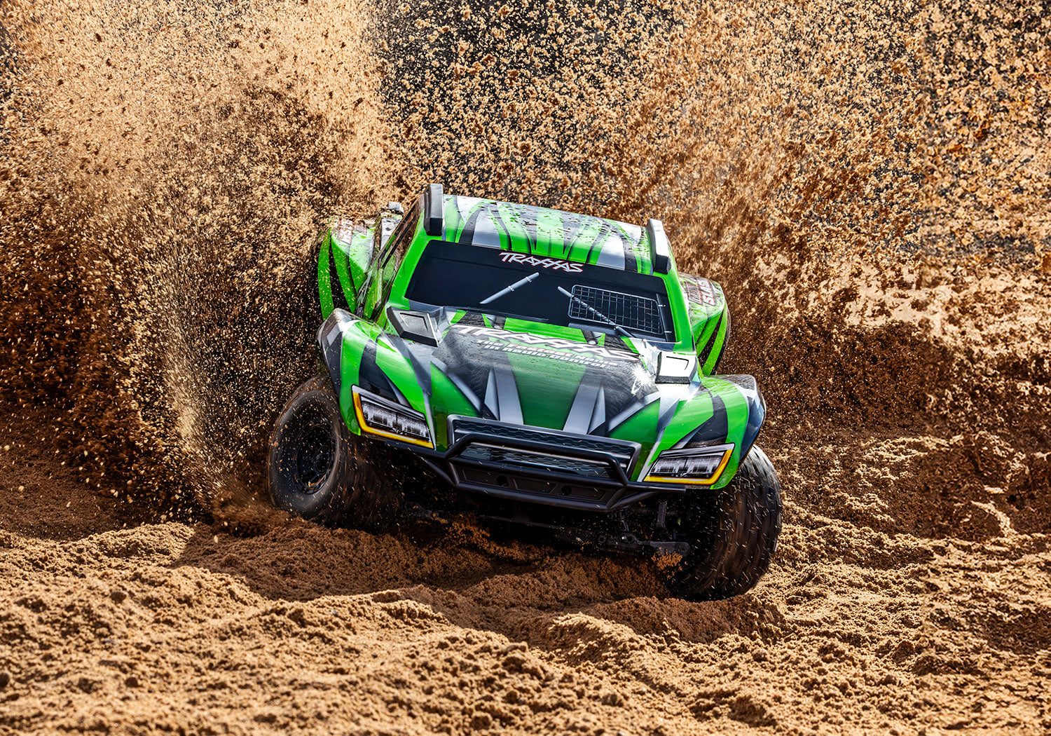 102076-4-GRN Maxx Slash 6s Short Course Truck GREEN 1/8
