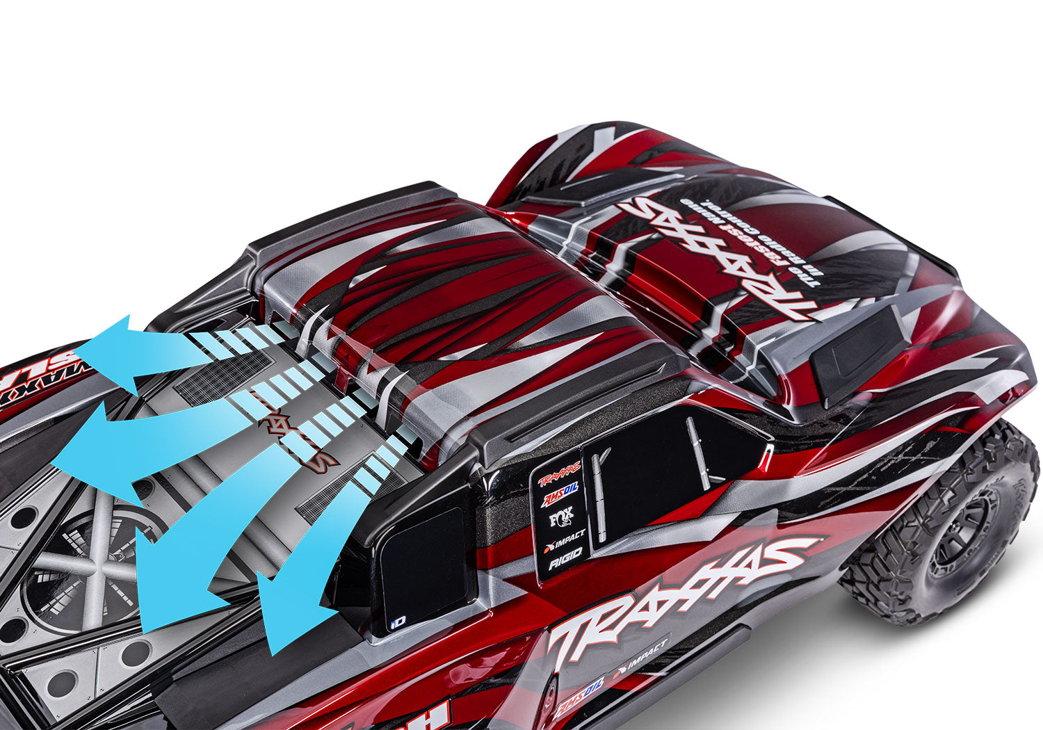 102076-4-BLUE Maxx Slash 6s Short Course Truck BLUE **IN-STORE PICK UP ONLY**