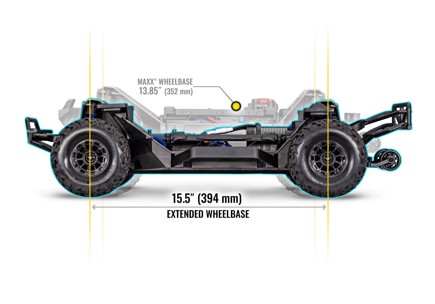 その他 SQ TRAX Traxxas Maxx® Slash® 6S 1/10 RTR 4x4 Brushless Short Course