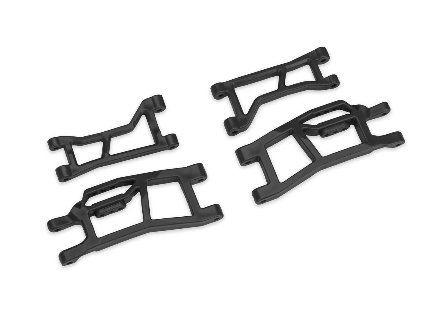10725-BLK Black WideMaxx Front Upper & Lower HD Suspension Arms