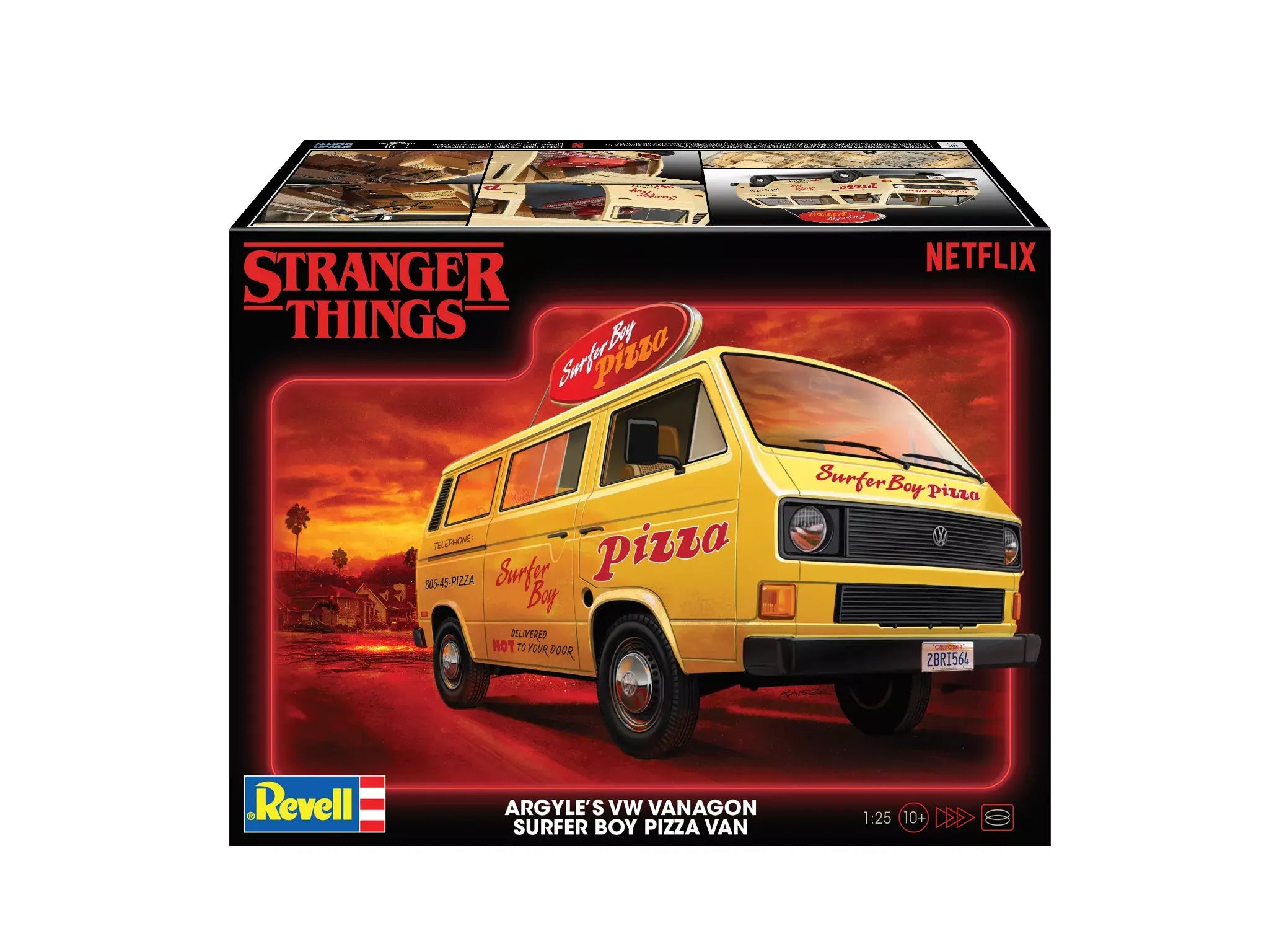 Argyle’s VW Vanagon Surfer Boy Pizza Van - Stranger Things - 14559