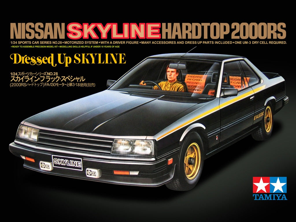 Tamiya Nissan Skyline Hardtop 2000RS Dressed Up #24028
