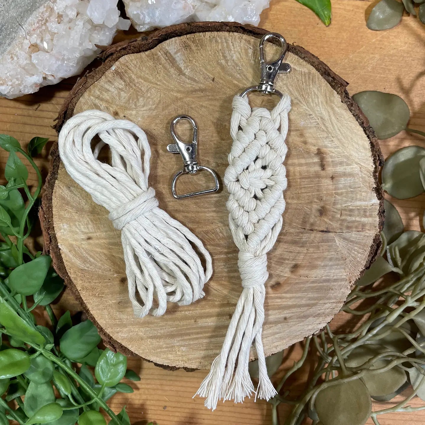 Diy Macrame Keychain Craft Kit
