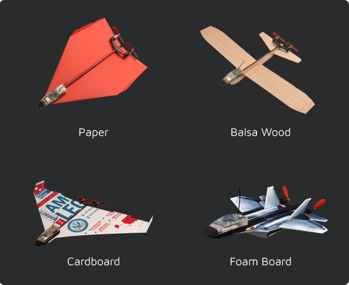 500-050BB POWERUP 4.0 Smartphone RC Controlled Paper Airplane