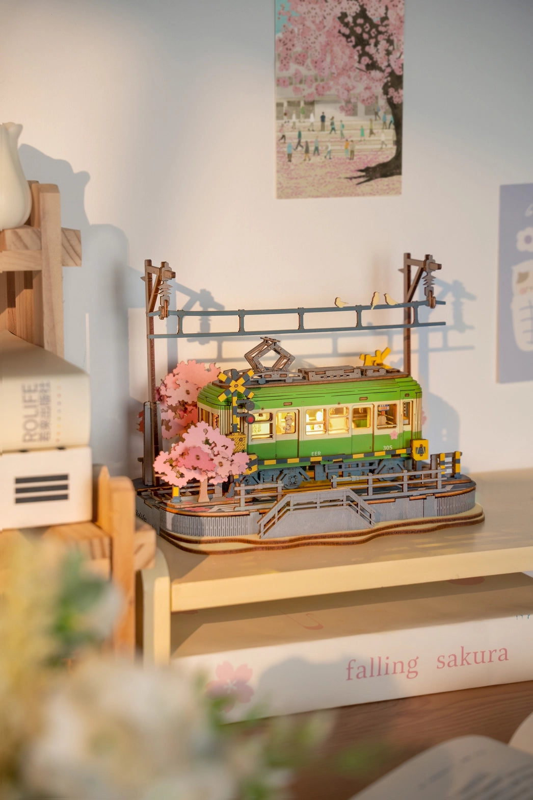 TGS02 Wooden Puzzle: Sakura Journey