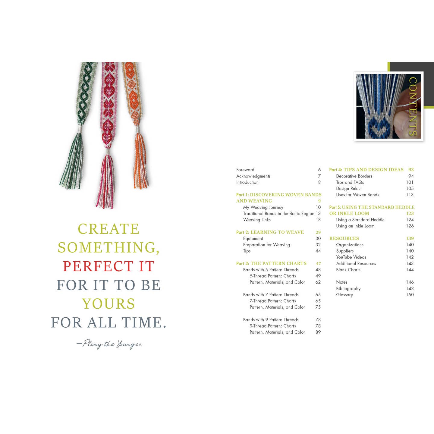 Weaving Patterned Bands
