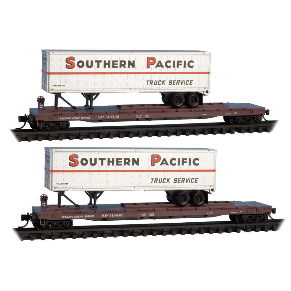 N Southern Pacific® 2-Pack with Trailers #2