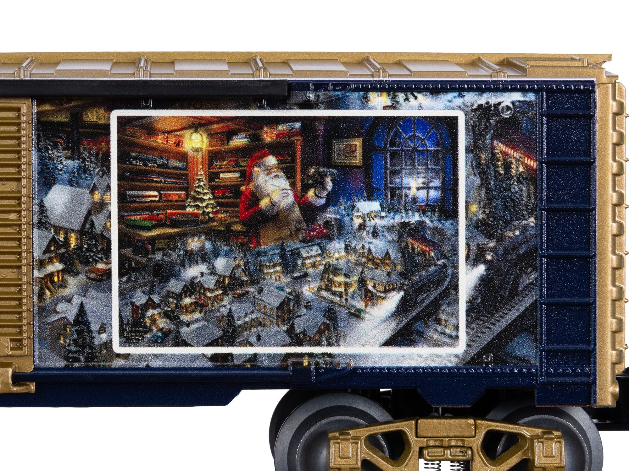 2538090 "Santa's Final Touch" - A Lionel Legacy Boxcar