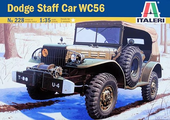 Dodge Staff Car WC56 Italeri No. 228 1:35