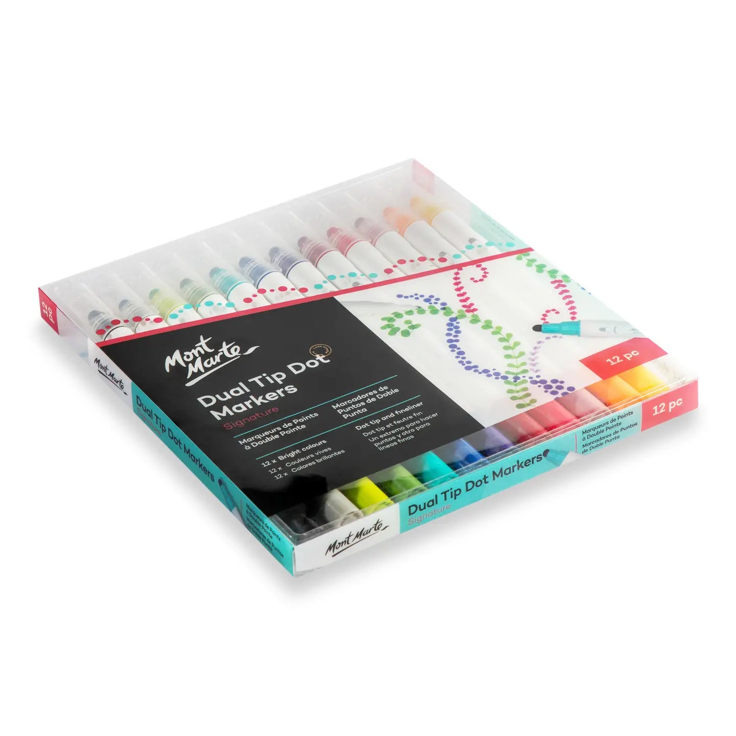 Dual Tip Dot Markers Signature 12pc