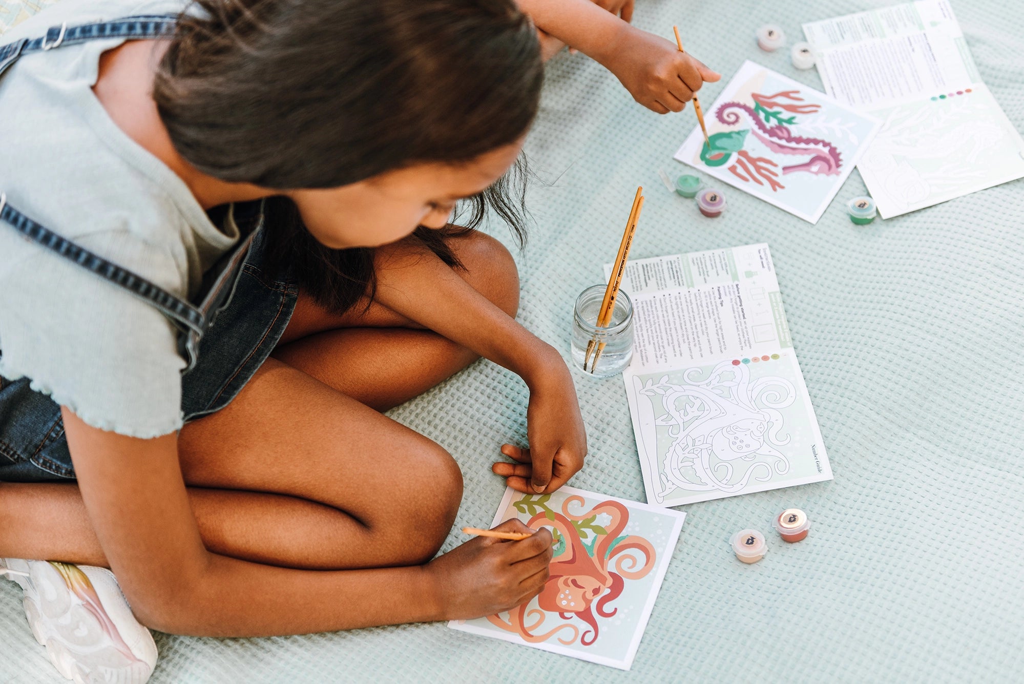 KIDS MINI Optimistic Octopus Paint-by-Number Kit