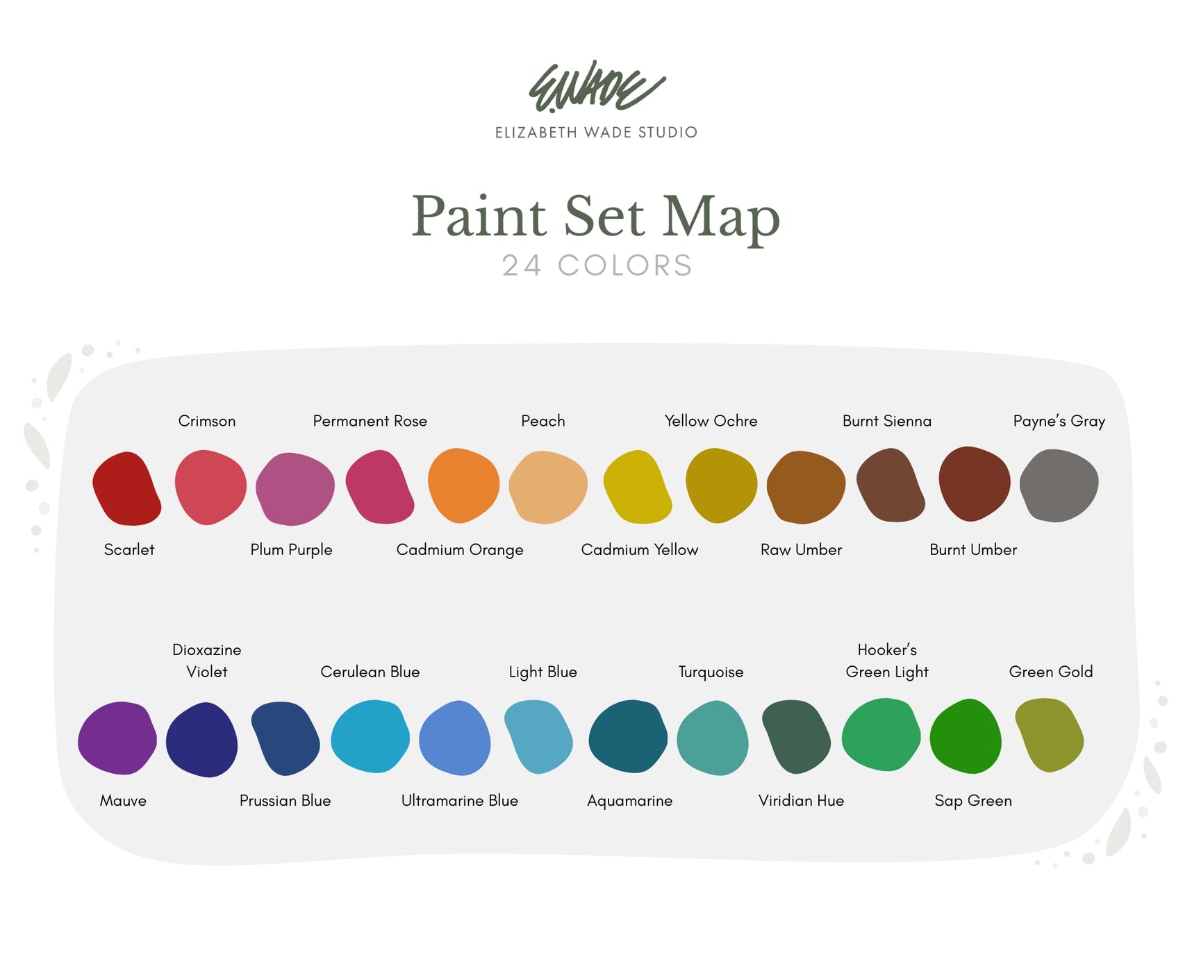 Elizabeth Wade Studio Watercolor Paint Set