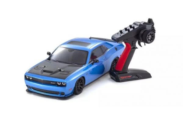 34415T2C  Fazer Mk2 Dodge Challenger SRT Hellcat Electric 4WD 1/10 RTR Touring Car w/Syncro KT-231P 2.4GHz Radio (Blue)