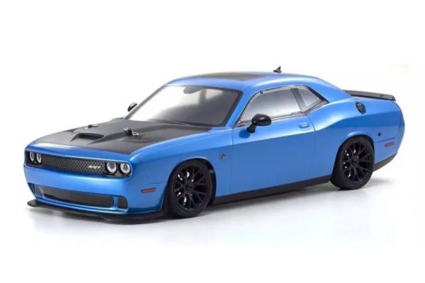 34415T2C  Fazer Mk2 Dodge Challenger SRT Hellcat Electric 4WD 1/10 RTR Touring Car w/Syncro KT-231P 2.4GHz Radio (Blue)