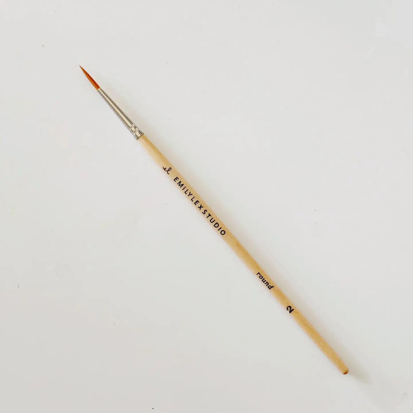 PB-SET-FIVE-WOOD Watercolor Paintbrush Set of Five Wood Brushes