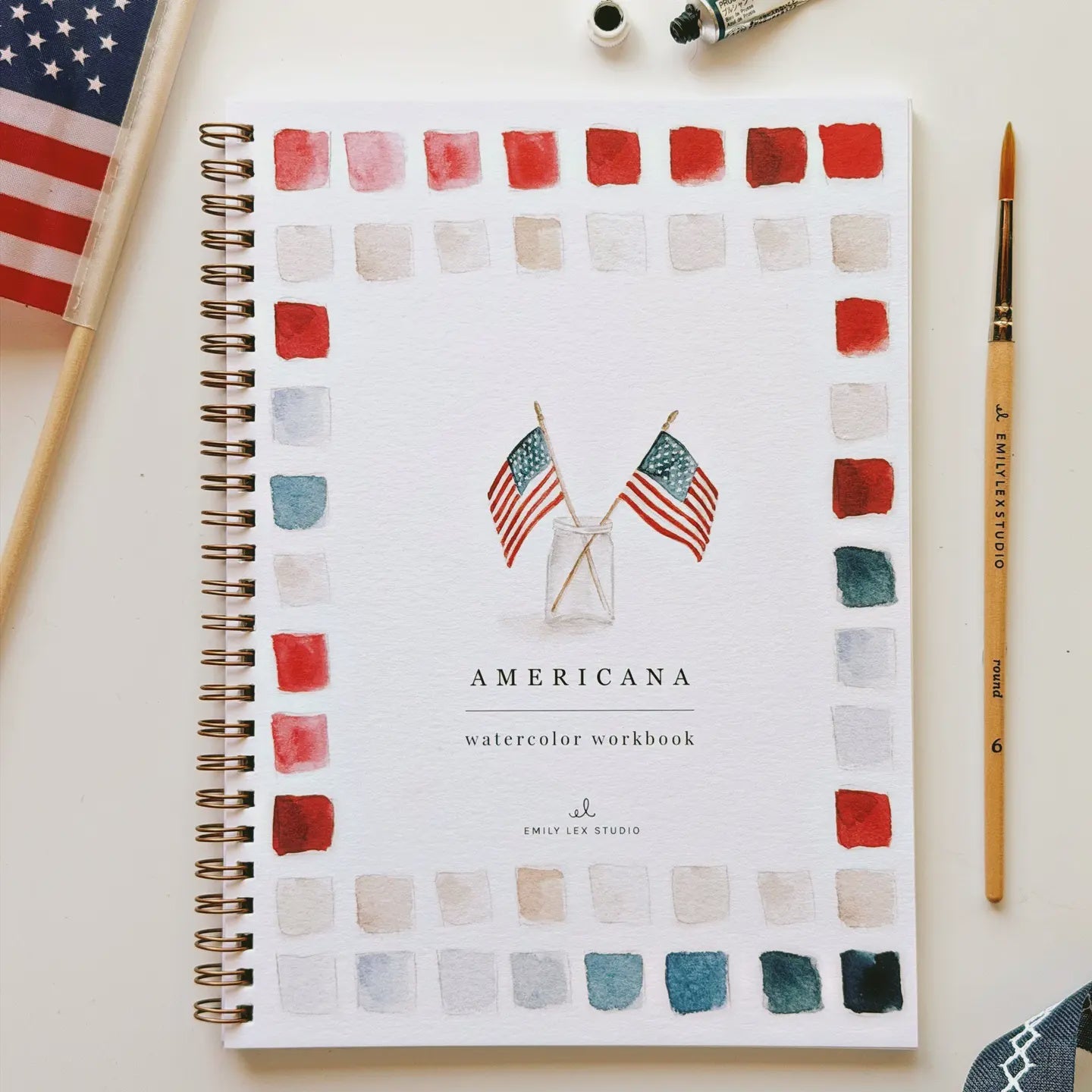 Americana Watercolor Workbook