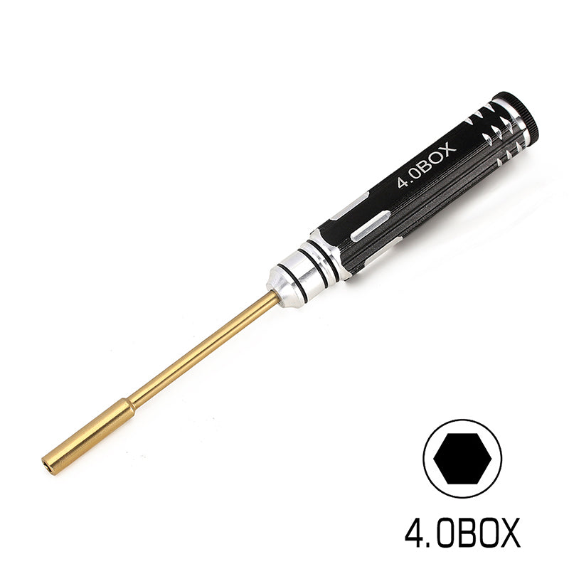 SCX24-100 INJORA 4.0mm Hex Nut Driver Thin Walled Hexagon Wrench Socket RC Tool For SCX24 AX24
