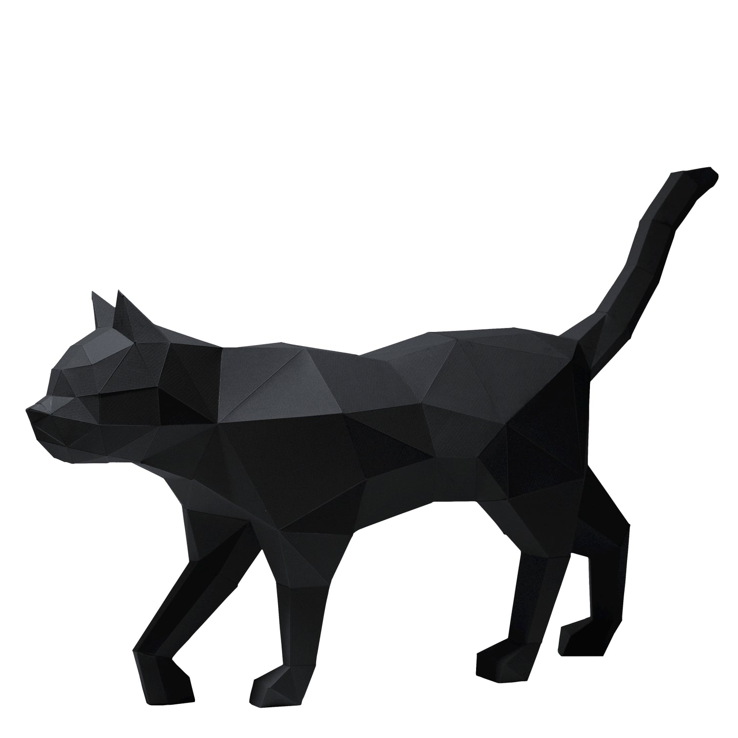 CATTBL 3D Paper Art Black Cat Origami Model