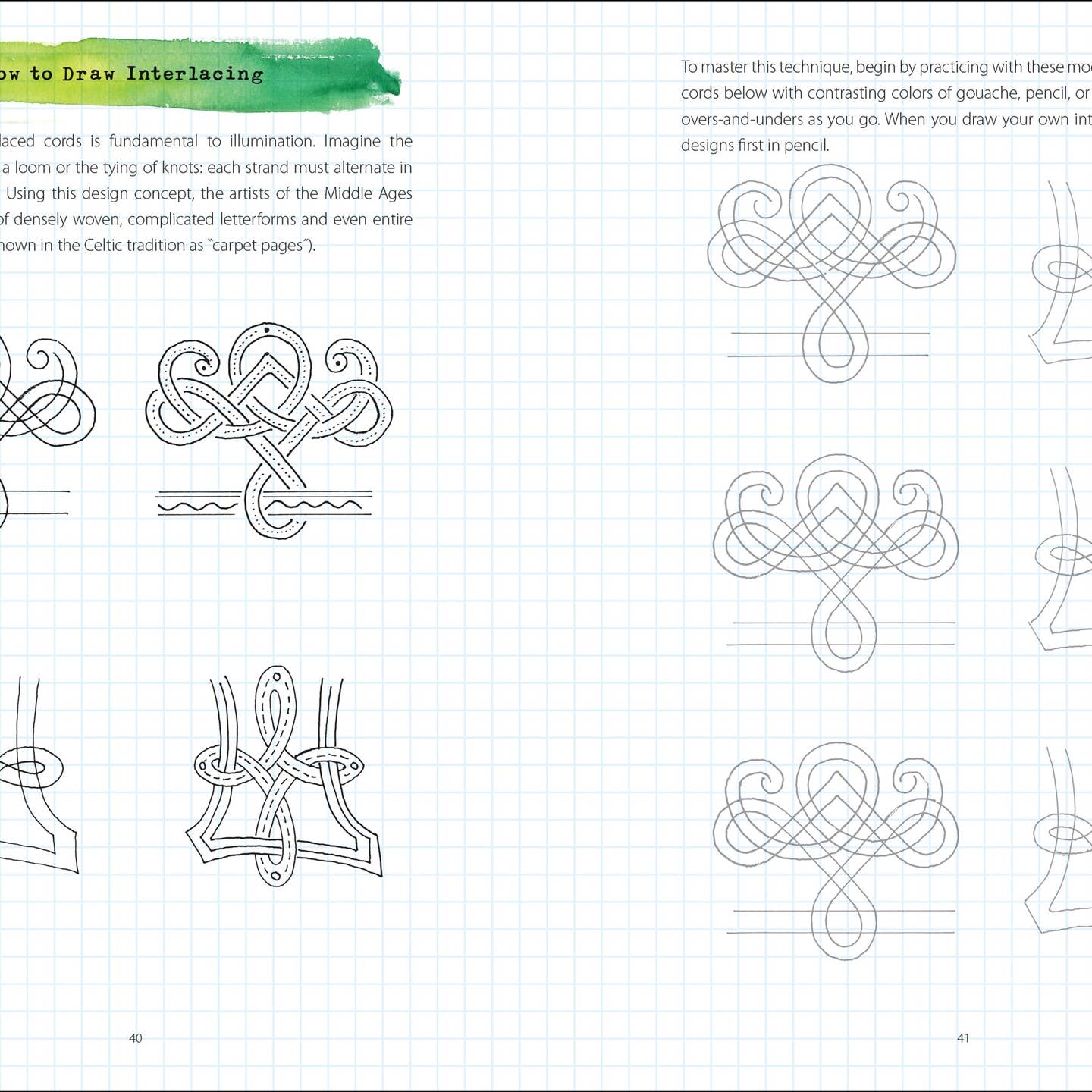 Illuminated Letters Sketchbook