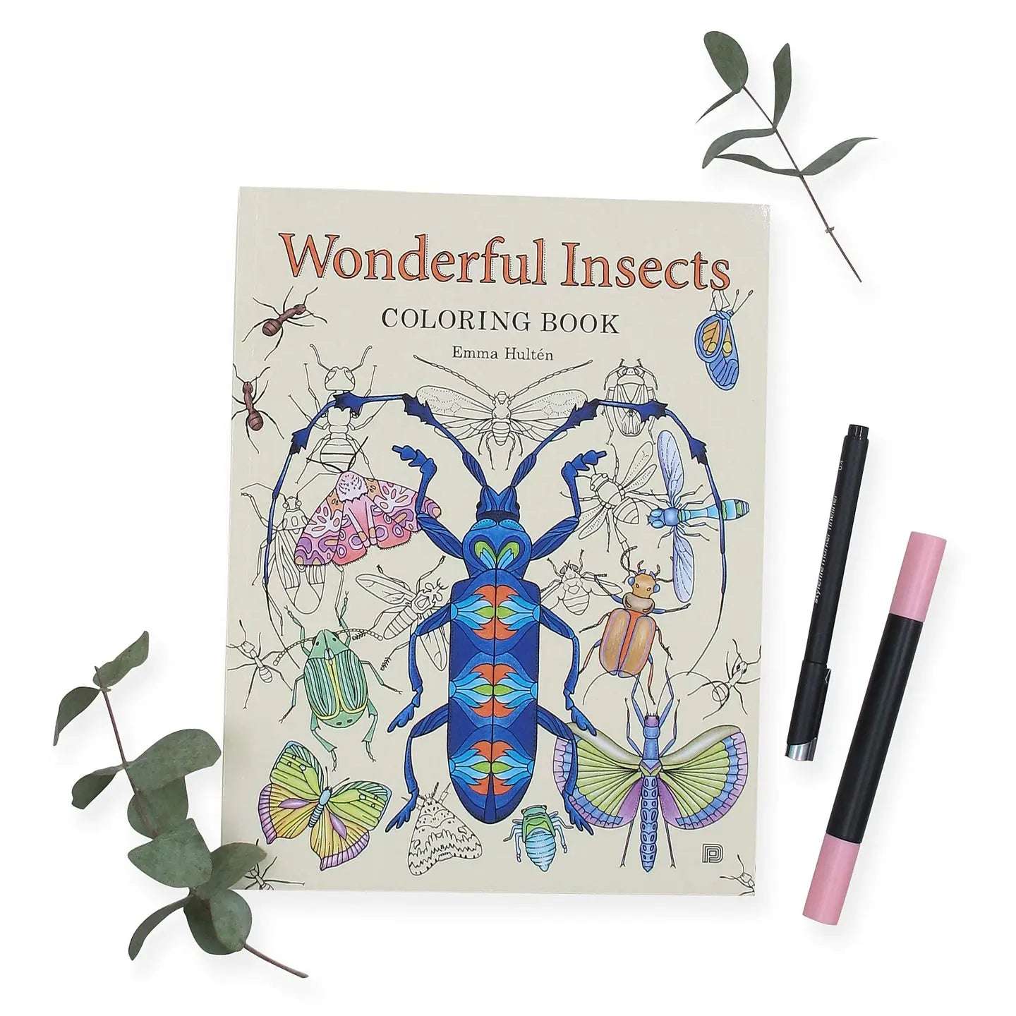 Wonderful Insects Coloring Book