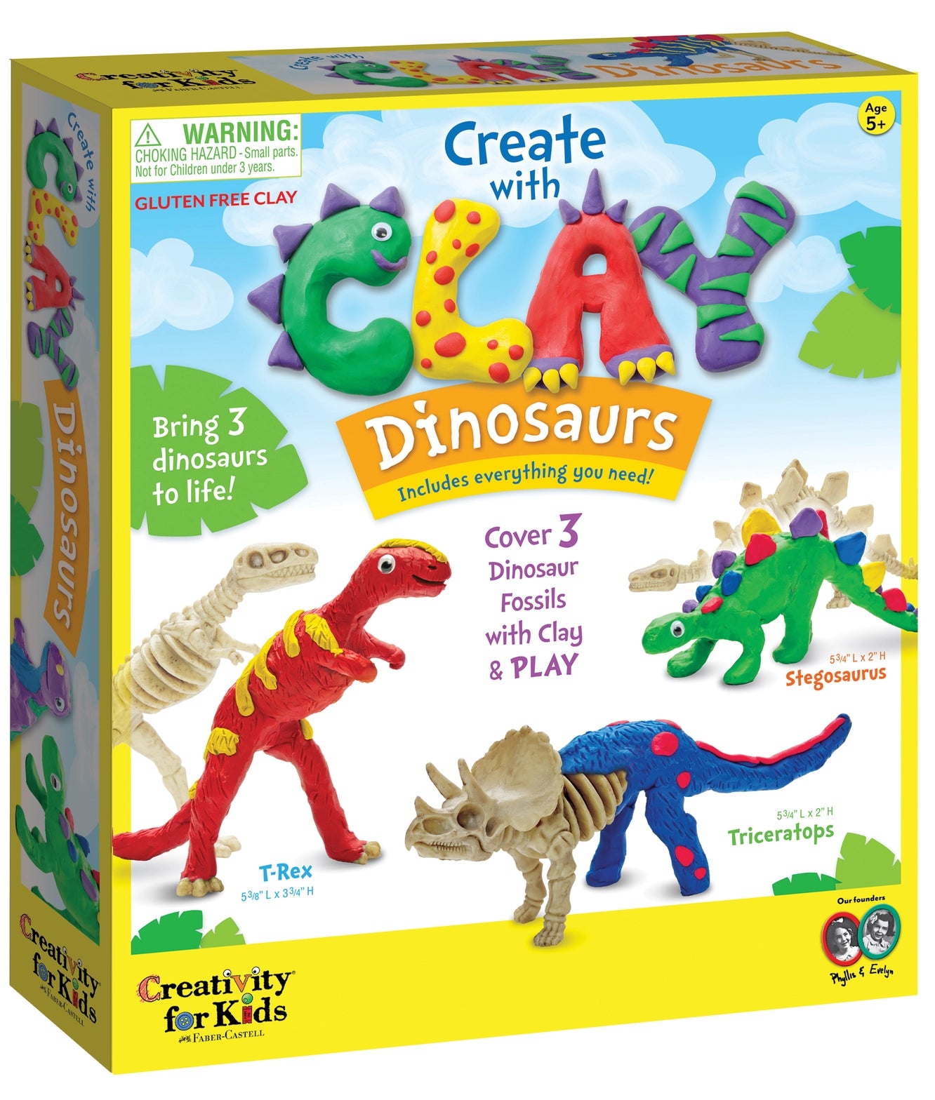 Summer Workshop- Clay Dinosaurs (Ages 5 to 9) ADVANCE REGISTRATION REQUIRED