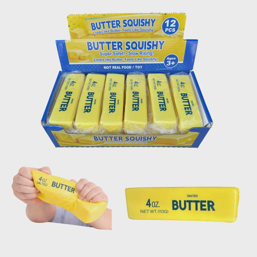 Butter Squishy Toy – Slow Rise (5.5”)