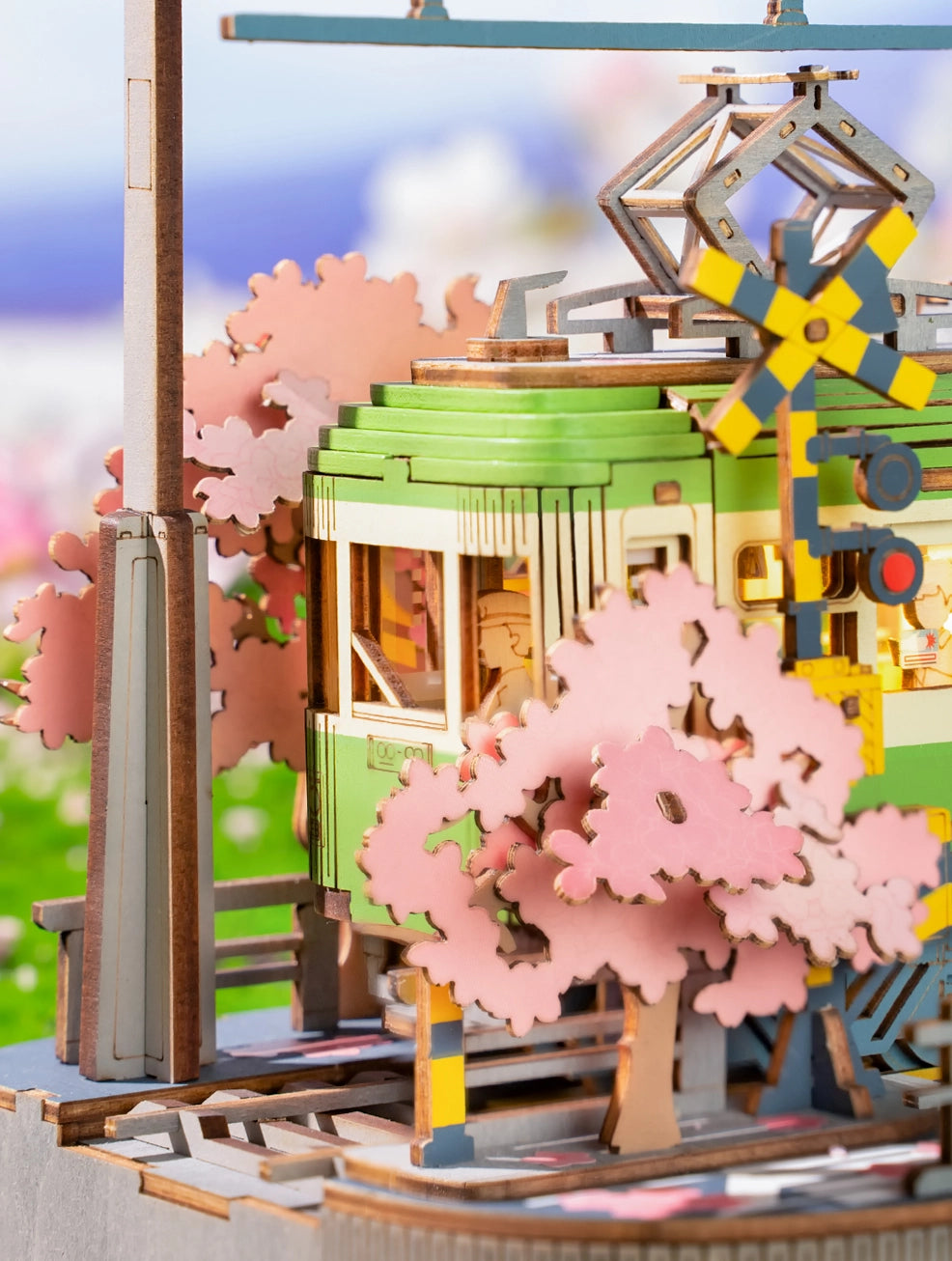 TGS02 Wooden Puzzle: Sakura Journey