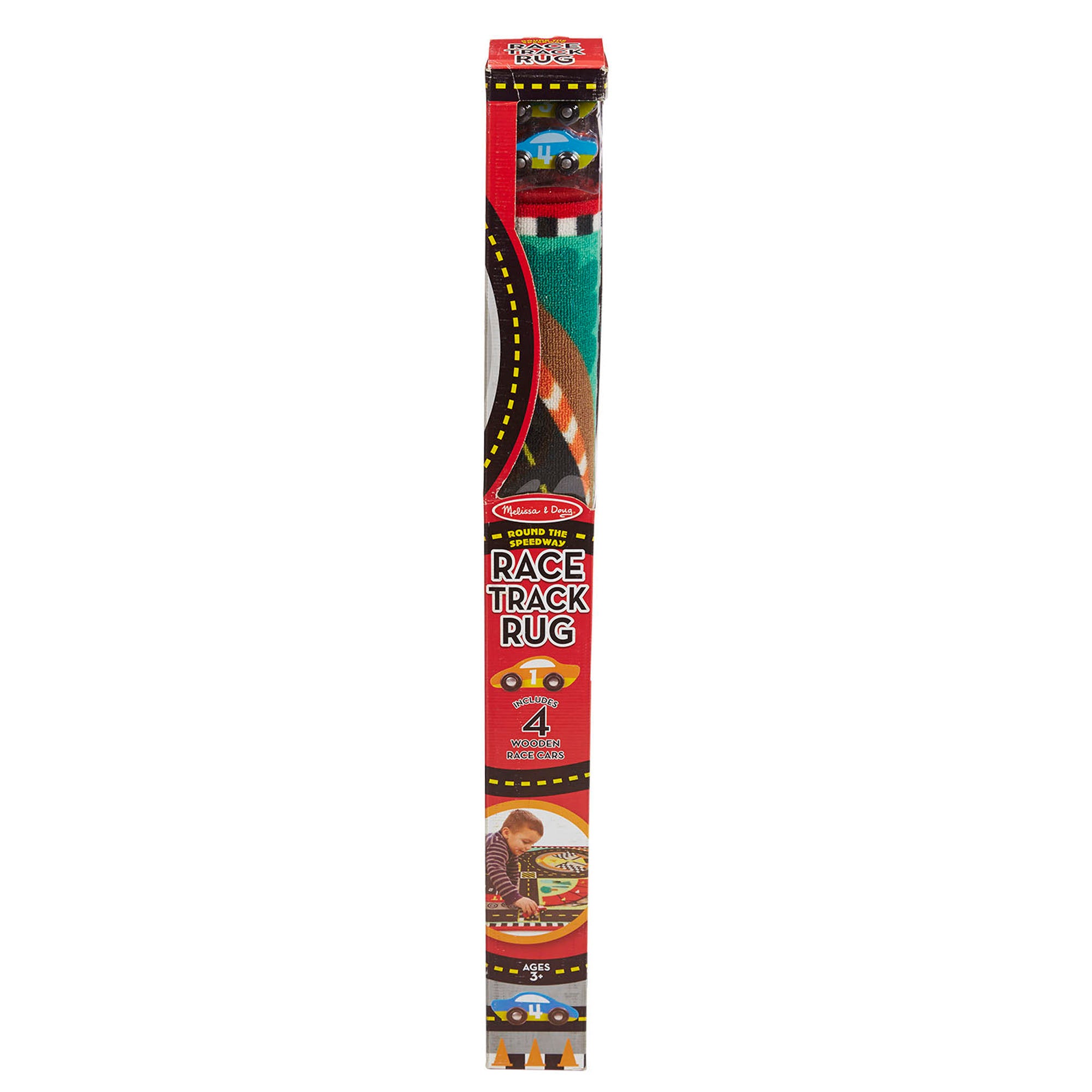51086 Round the Speedway Race Track Rug