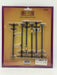 Rail King O-Scale 6 Piece Telephone Pole Set by MTH Electric Trains (New & Seale