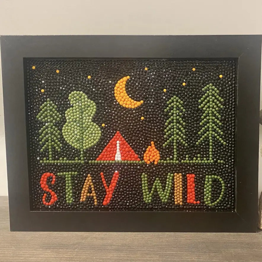 Stay Wild Diamond Art Kit