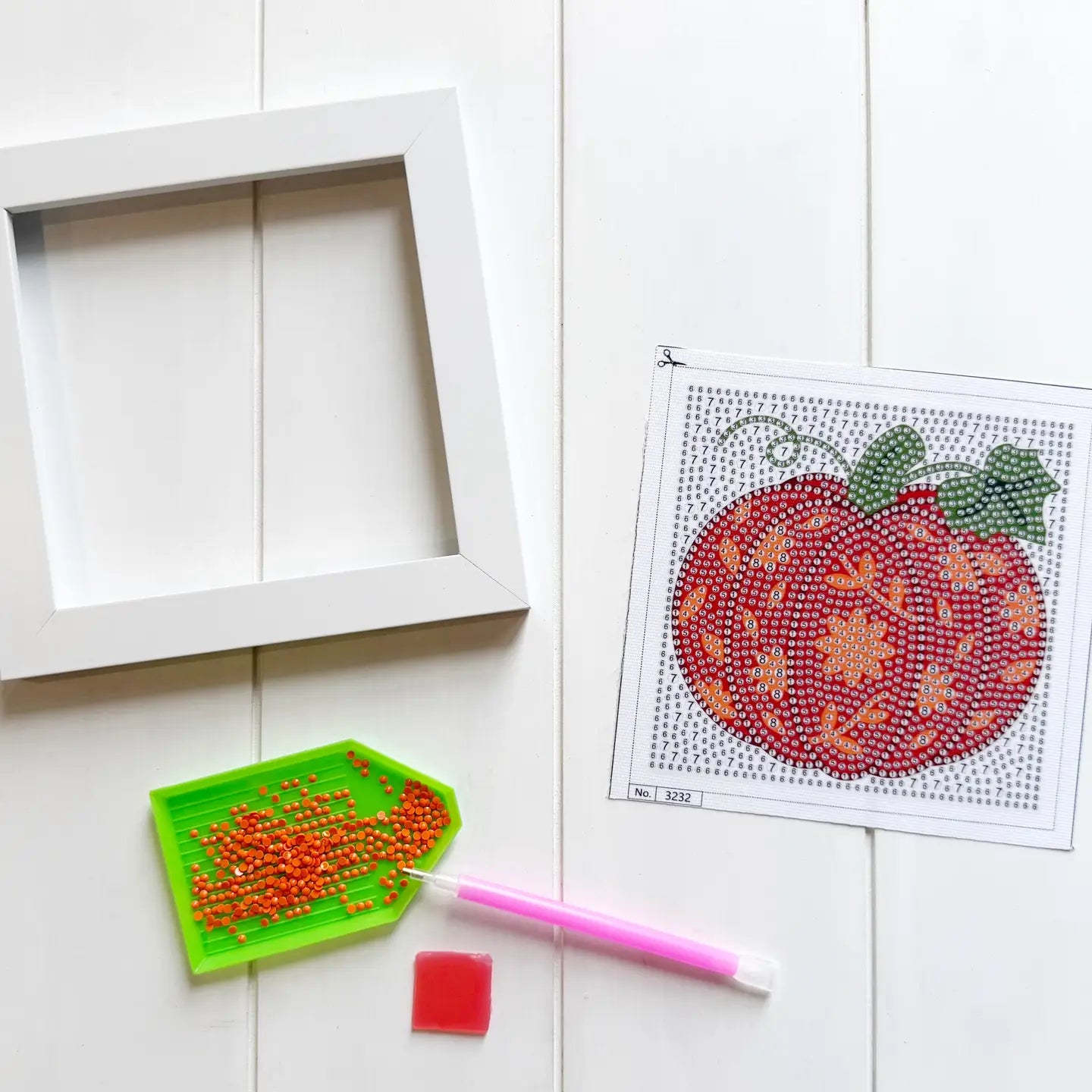 Flower Pumpkin Diamond Painting Kit