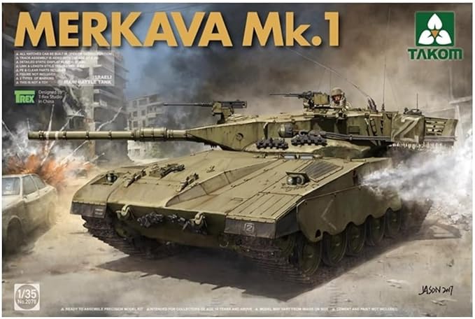 TAO-2078 1/35 Israeli Merkava Mk I Main Battle Tank
