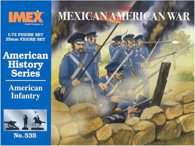 535 1/72 American Infantry Mexican War