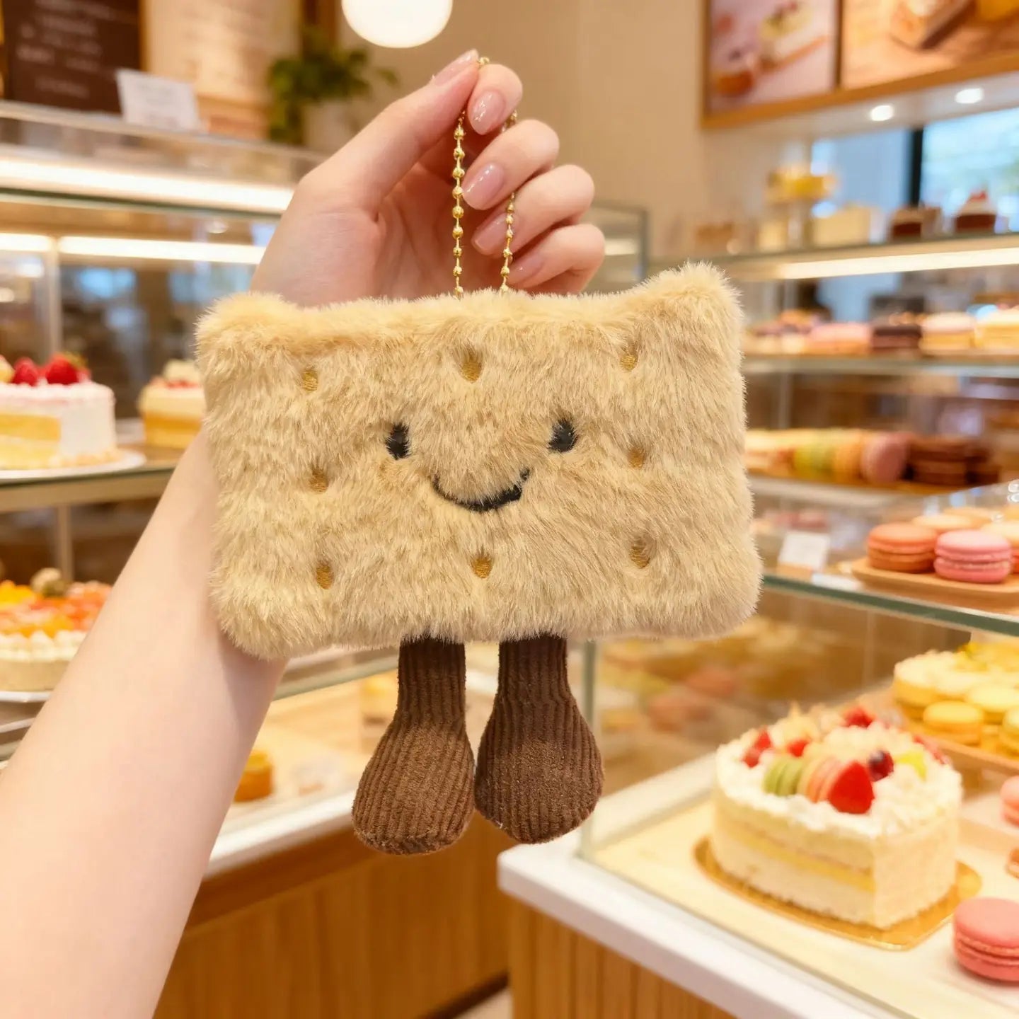 Jellycat Style Plush Keychain