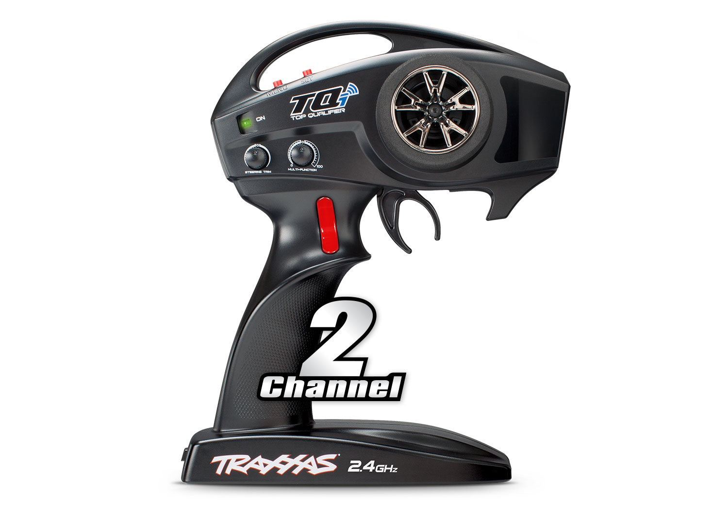 6529R 2-Channel TQi 2.4 GHz Transmitter with brake button