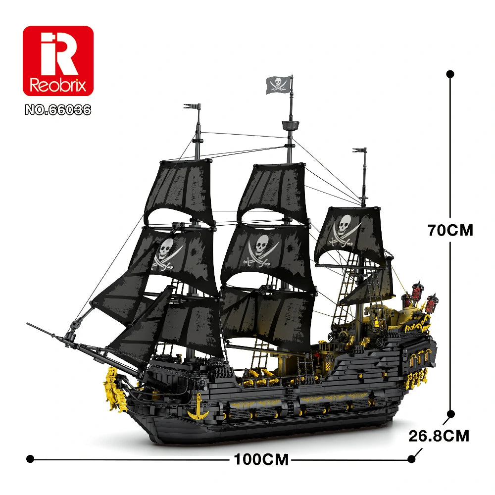 The Black Pearl Ship Model (4708 PCS)