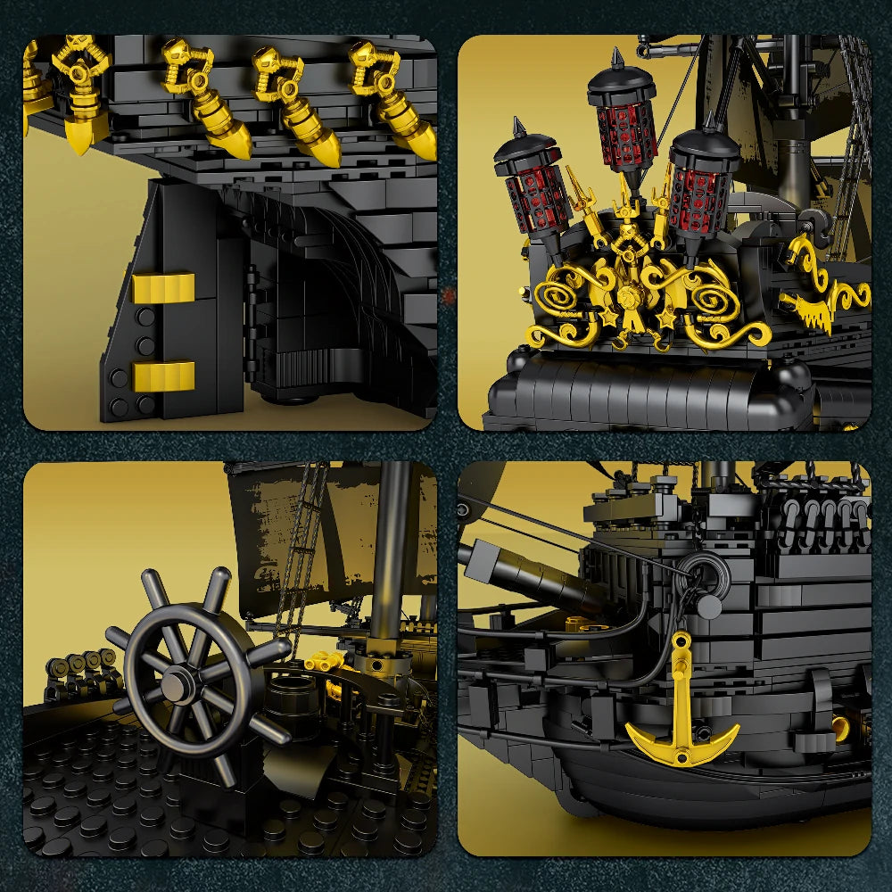 The Black Pearl Ship Model (4708 PCS)