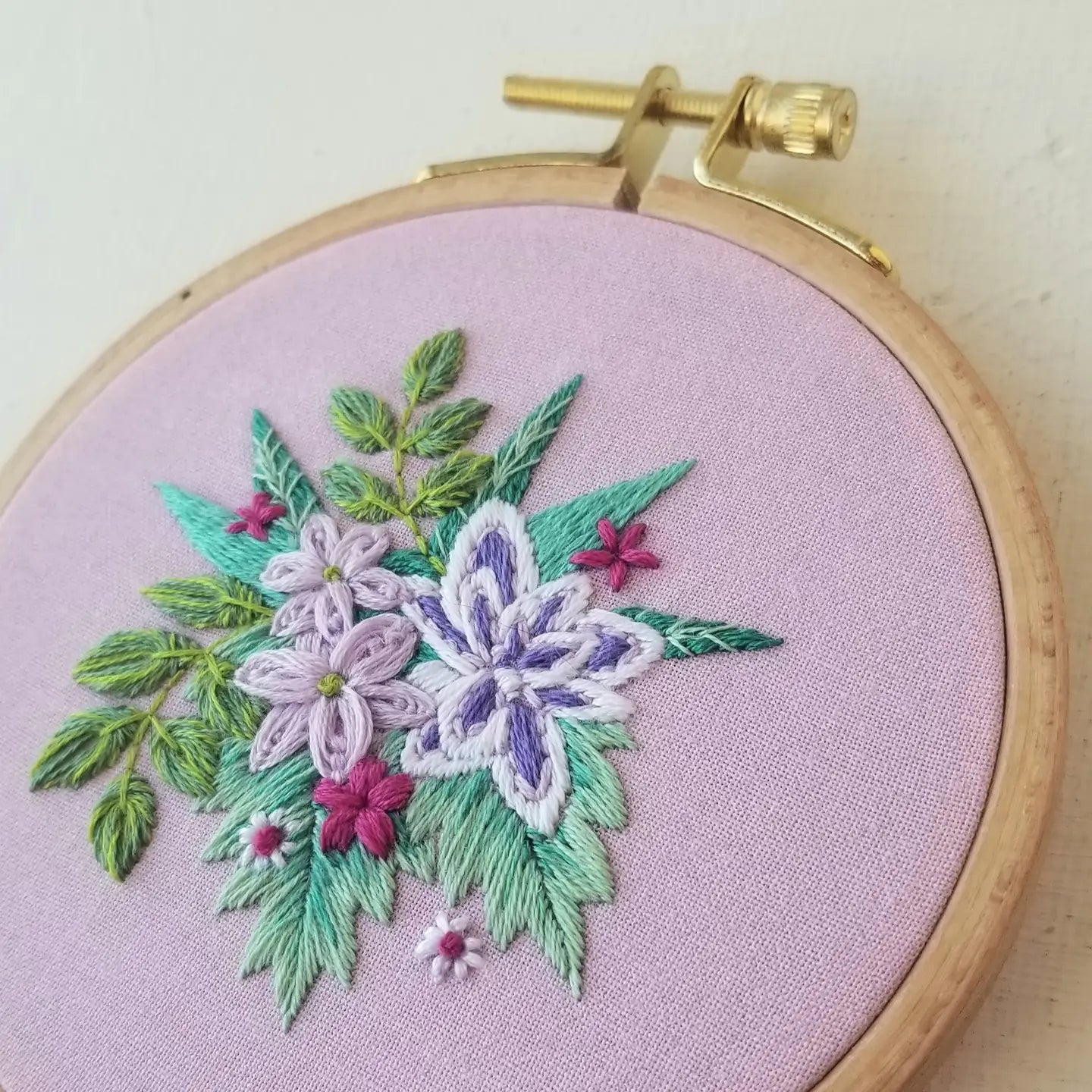 Tender Petals Beginner Embroidery Kit
