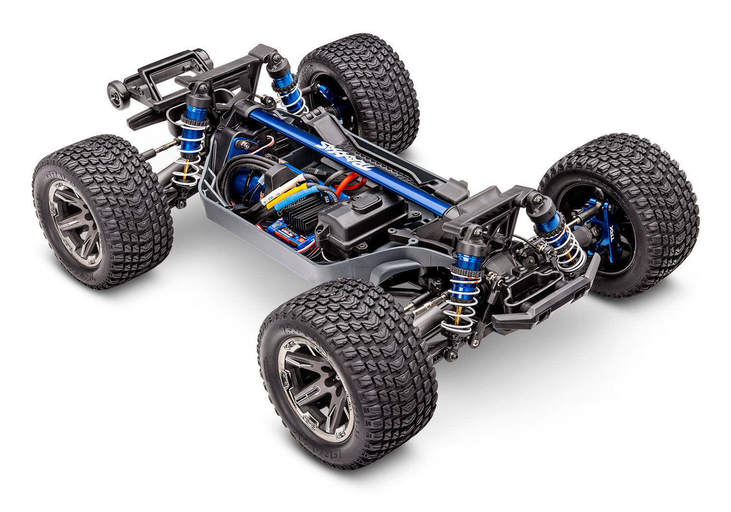 67097-4-BLUE RUSTLER 4X4 VXL ULTIMATE 1/10