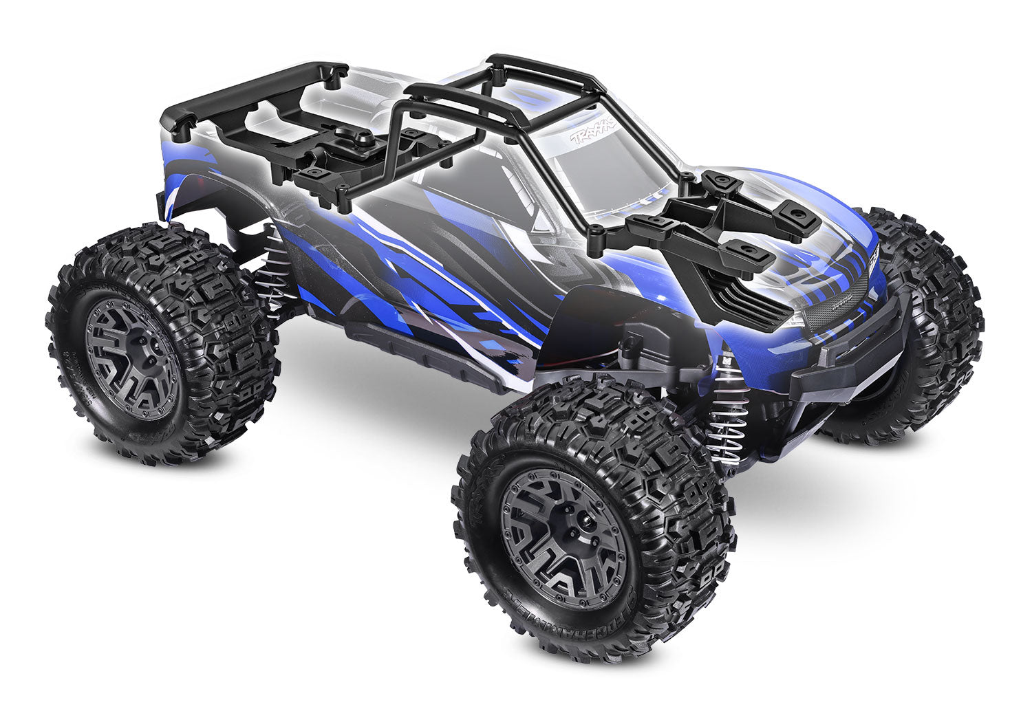 67154-4-BLUE STAMPEDE 4X4 BL-2S Brushless: 1/10 Scale 4WD Monster Truck
